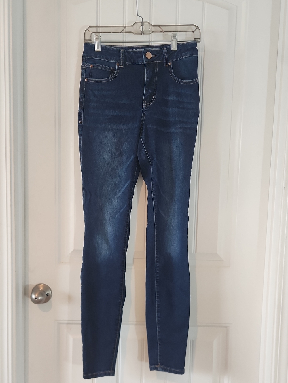 Like New Maurices Ever Flex High Rise Jeans Size 4 Long